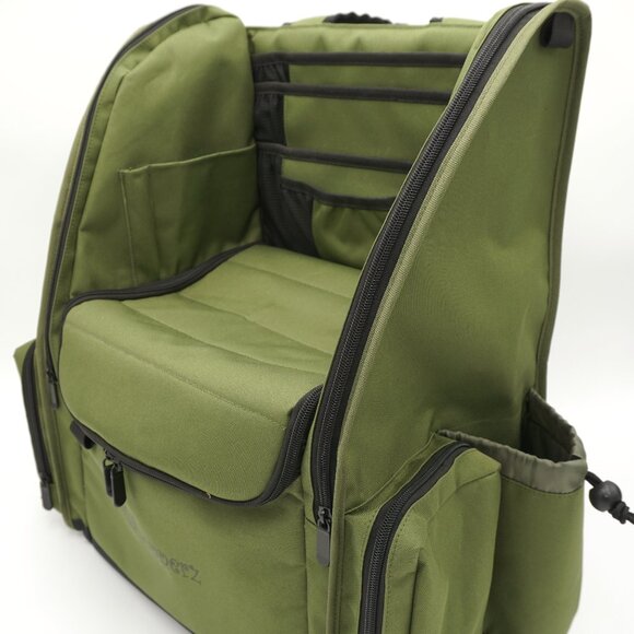 Disc Golf Backpack, Holds 26+ disk, Heavy Duty 600D Polyester - Picture 6 of 6